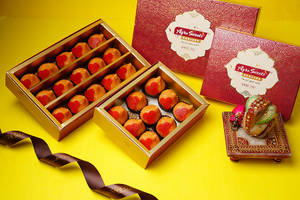 Kaju Orange Modak Laddu