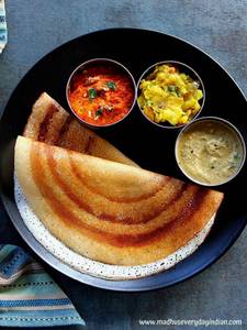 Tomato masala dosa