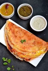 Cheese Schezwan Dosa  [Oil]