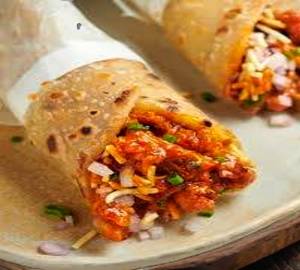 Schezwan Chicken Roll