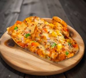 Veg Pizza Momos [6 Pieces]