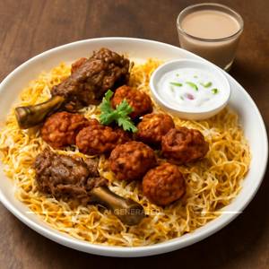 Mutton Dum Biryani (650-700Gm Apx)