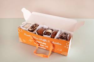 Mini Waffle Pack Of 6 Chocolate Box