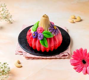 Rose Dryfruit Big Modak [500G, 1 Piece]