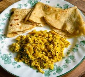 3 Chapati + Egg Fry 