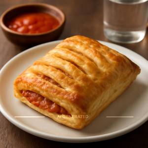 Schezwan Cheese Puff