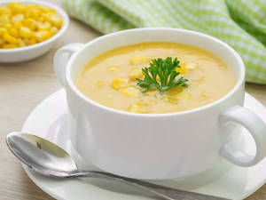 Sweet Corn Chicken Soup