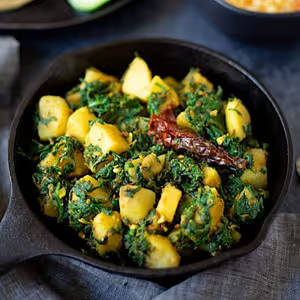 Aloo Palak Half