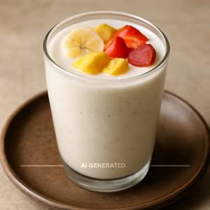 Mix Fruit Milkshake (Serves 1) (Mahashivratri Fasting Upvaas Farali Special)