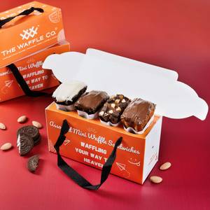 Mini Waffle Pack Of 4 Chocolate Box