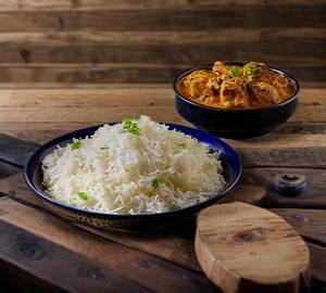 Masala Chicken with rice