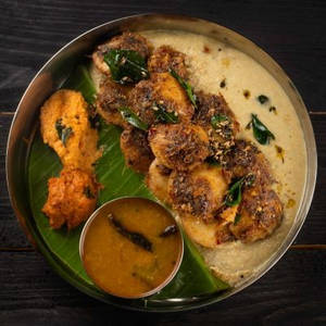 Garlic Roast Button Idli