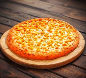 Corn cheese pizza