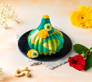 Leafy Dryfruit Big Modak [500G, 1 Piece]