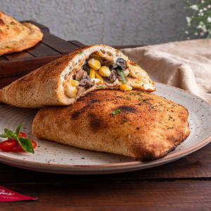 Mediterranean Vegetable Calzone