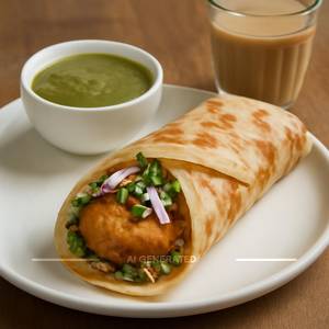 Aloo tikki wrap [regular]