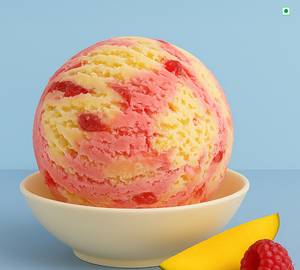 Mango Raspberry Ice Cream (95 Gms)