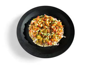 Fried papad makki                                                                                                                                                        