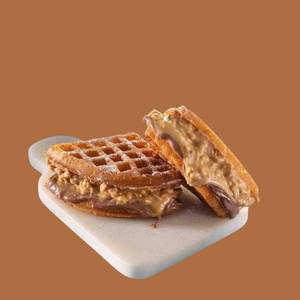 Peanut Butter Chocolate Waffle