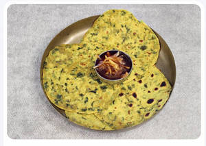 Thepla With Choondo [4 Pieces]