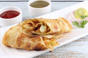 Malai Paneer Tikka Roll