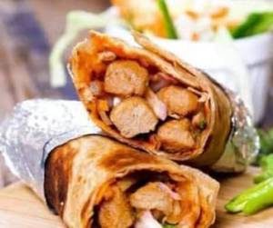 Soya Chaap Tikka Afghani Roll