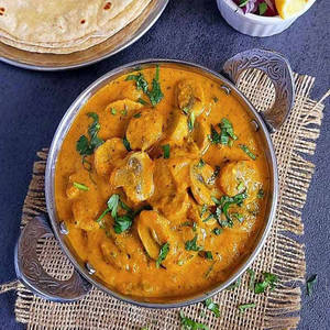 Mushroom Masala Gravy