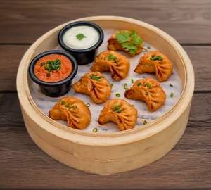 Peri Peri Veg Fried Momos