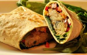 Soya Chaap Tikka Masala Roll
