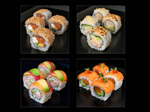 4 in 1 Sushi Box - Non Veg (16 Pcs)