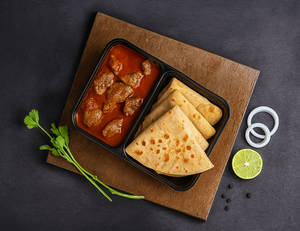 Mutton Curry - ROTI Meal