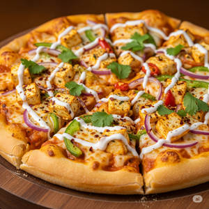 Paneer,onion Capsicum With Awesome Makhani Malai Sauce