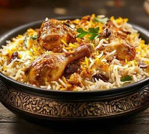 Hyderabadi Chicken Biryani [Half]