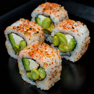 Edamame and Cream Cheese