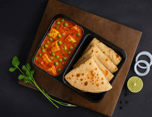 Matar Paneer - ROTI Meal