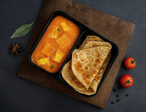 Ghar Ka Butter Paneer - PARATHA Meal