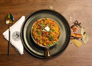 Veg. Biryani With Gravy