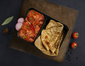 Chicken Tikka Curry - PARATHA Meal