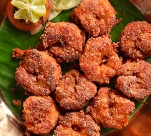 Prawns Rawa Fry ( Shallow Fried)