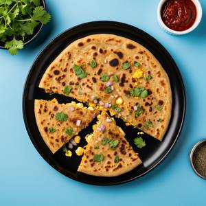 Paneer Pyaaz Paratha (Tawa)