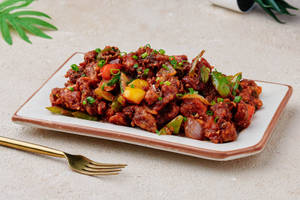 Mushroom Manchurian Dry