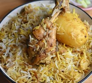 Kolkata Chicken Biryani [Half]