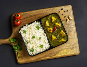 Aloo Palak - RICE Meal