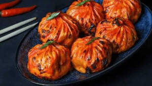 Veg Tandoori Momo [8 Pieces]