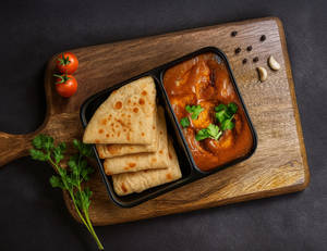 Homely Chicken Curry - ROTI Meal