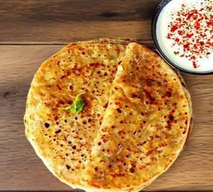 Onion Paratha ( 1 Pc) + Sabji