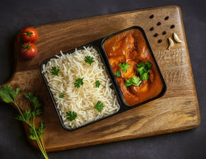 Homely Chicken Curry - RICE Meal