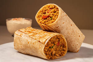 Spiced Soy Keema Wrap