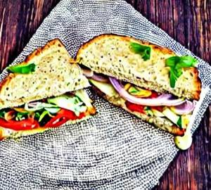 Cheese Veg Tandoori Sandwich