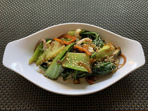 Pokchoy Dry Chilly